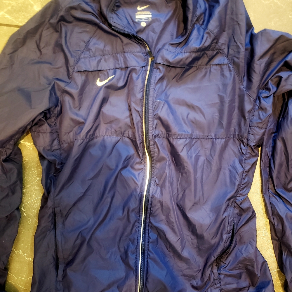 Nike Dark Blue Windbreaker Jacket